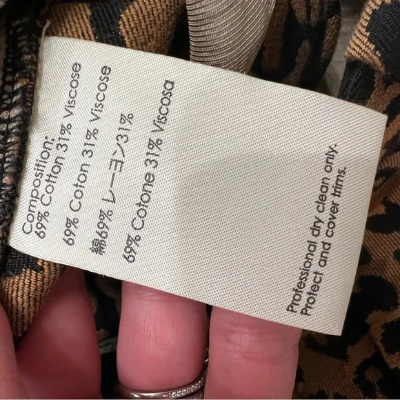 3.1 Phillip Lim Animal Print Shorts - Picture 6 of 7